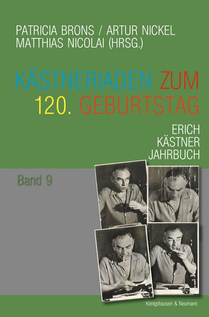 Erich Kästner Jahrbuch, Bd. 9 (Cover)